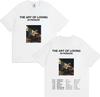 Cantante Olivia Dean Gráficos Góticos Estampado The Art of Loving Tour Camiseta Moda Oversized Camiseta Hombres Mujeres Algodón Puro Cómodas Camisetas