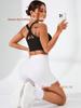 Shockproof Push-Up Sports Bra: Cross-Border, Quick-Dry, Beautiful Back Design, Large Size, Hot-Selling for Running and Yoga
