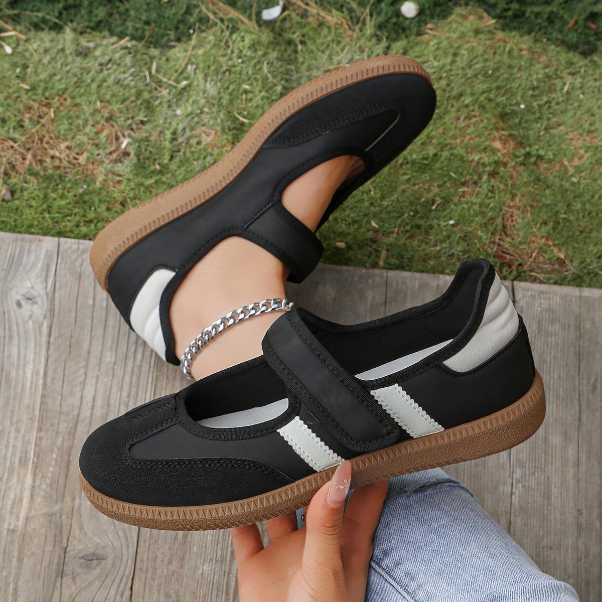 New Style Women s Large-size Shoes - Casual Sports Shoes - Single Shoes 36 чёрный