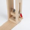 Sheng Yi Chuang Hand-Stitched Leather Clamp: Medium Beech Wood Auxiliary Tool for Leather Sewing