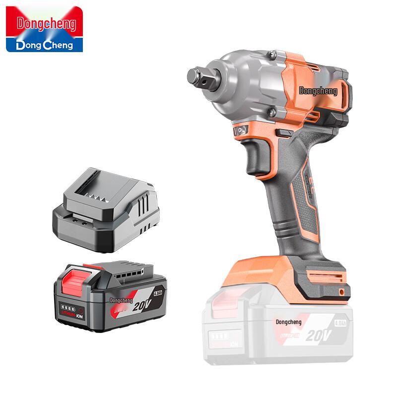 Dongcheng 520N·m 20V Brushless Cordless Impact Wrench CN plug (adapter included)