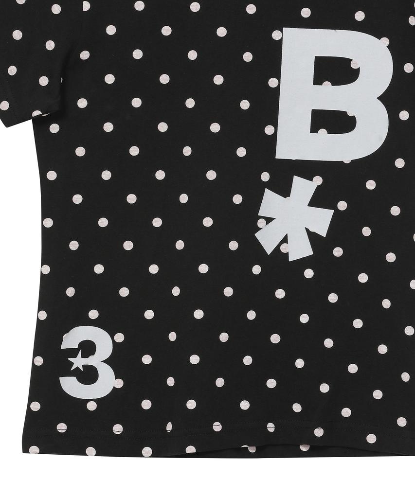 BAUF B Logo Slim Fit T-Shirt [Black Dot]