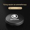 Car Air Freshener Solid Perfume Rotating Aromatherapy Decor For Octavia Rapid Kodiaq Karoq Fabia Kamiq Superb Derivative V