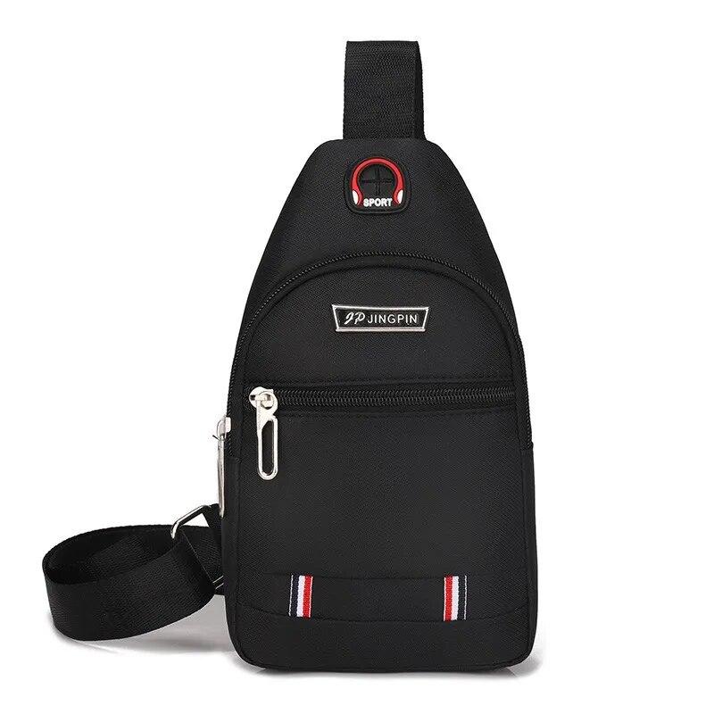 OutDoor Travel Mens CrossBorder Small Chest Polyester Shoulder Bag Trend Leisure.
