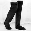 Over Knee Highs Fuzzy Socks Stockings Soft Warm 13 Colors Alternative for Winter and Autumn Cold Weather Heated your Leg