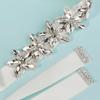 Luxury Rhinestone Bridal Belt Wedding Party Dress Sash Elegant Crystal Waist Cincher For Women Formal Gown Accessory