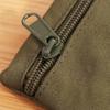 Casual Mini Coin Purse Waterproof with Nylon Lanyard Wallet Oxford Cloth Zipper Card Holder