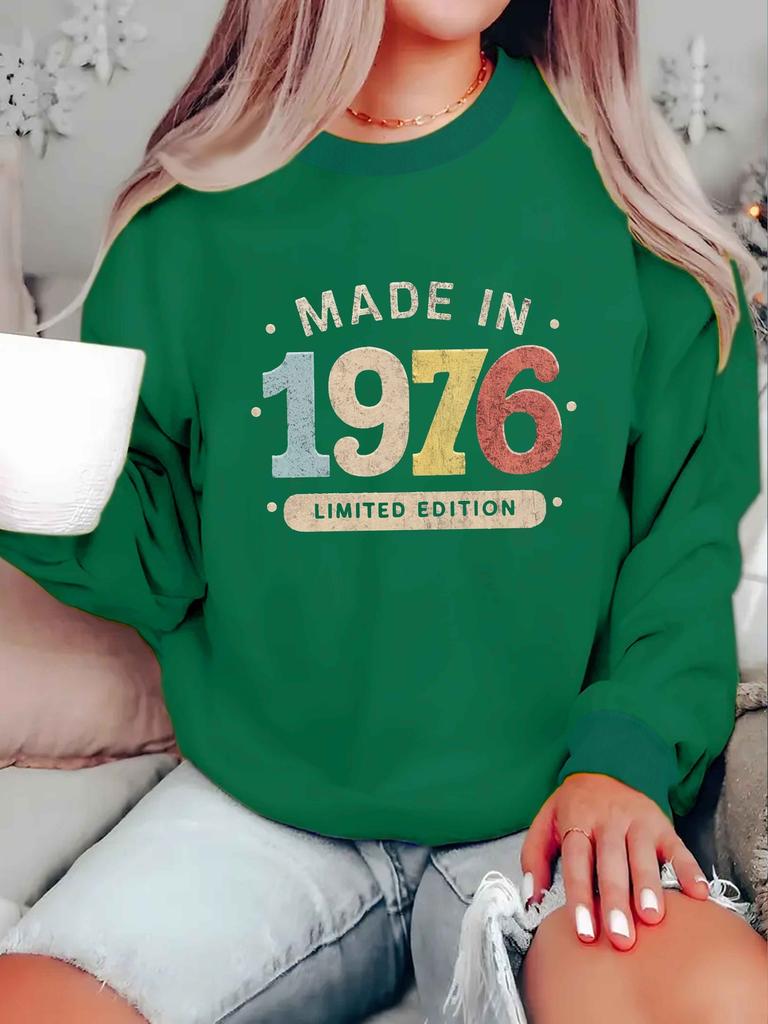 Retro Made In 1976 Women's Sweatshirts