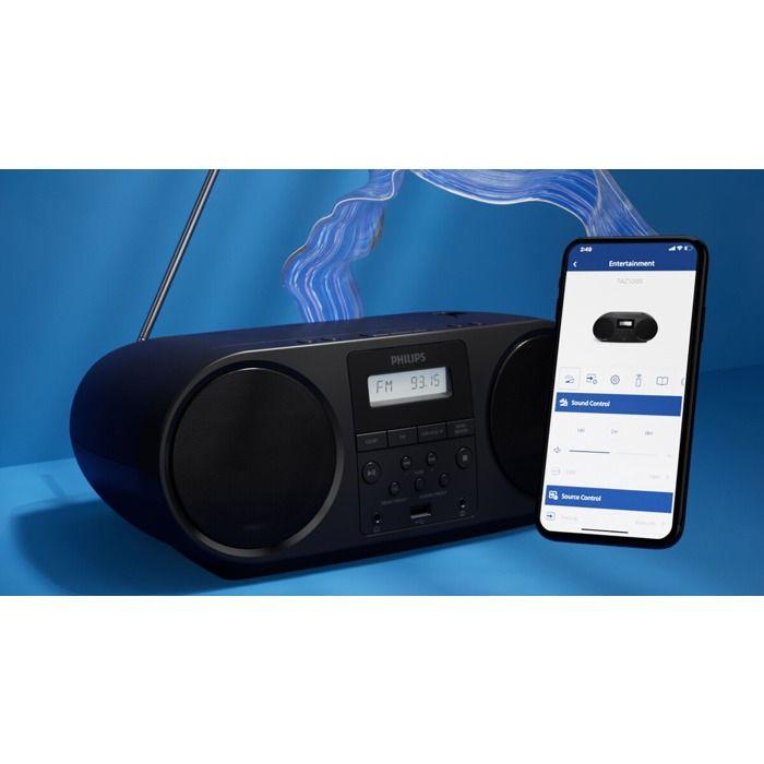 Radio FM Philips TAZ5000 avec Lecteur CD Noir