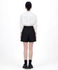 Myuleus Wool Pintuck Shorts Women'S Shorts [Black]