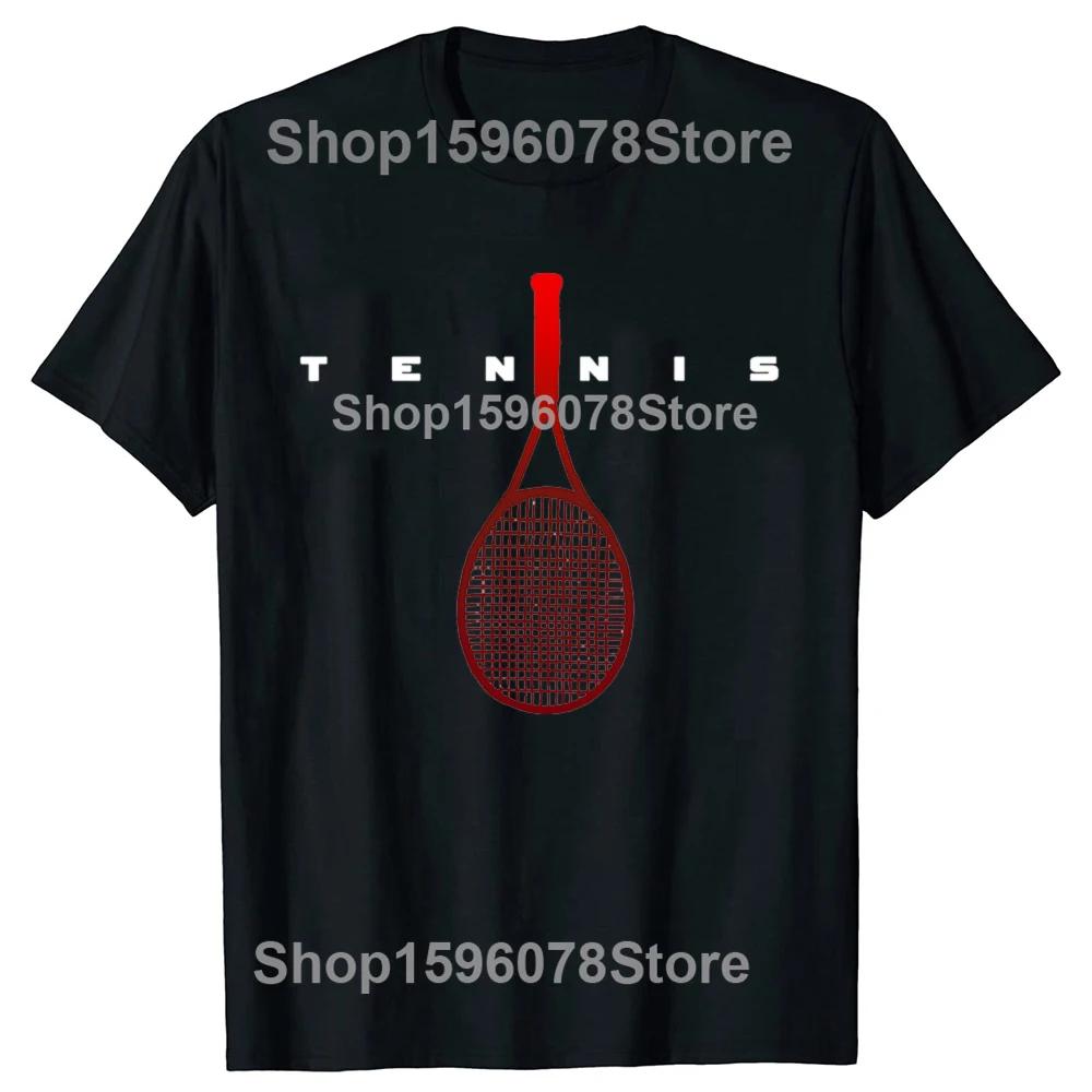 Vintage Funny Tennis Player Retro T Shirt Men Women Humor Fashion Tee Shirts Oversized Cotton Casual Streetwear T-shirts