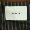 MURUA Long Sleeve Leather Double Riders Jacket 2 Brown Sheep Leather Women Used