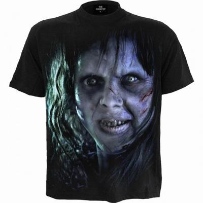 The Exorcist Unisex Erwachsenen Regan T-Shirt mit Rückendruck