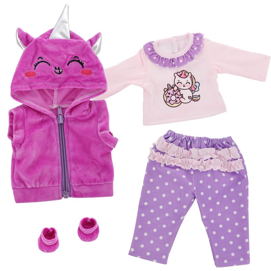 

Winter Animal Cartoon Doll Clothes Set for 18-Inch Dolls (43CM) 43cm Shaff Doll Clothes