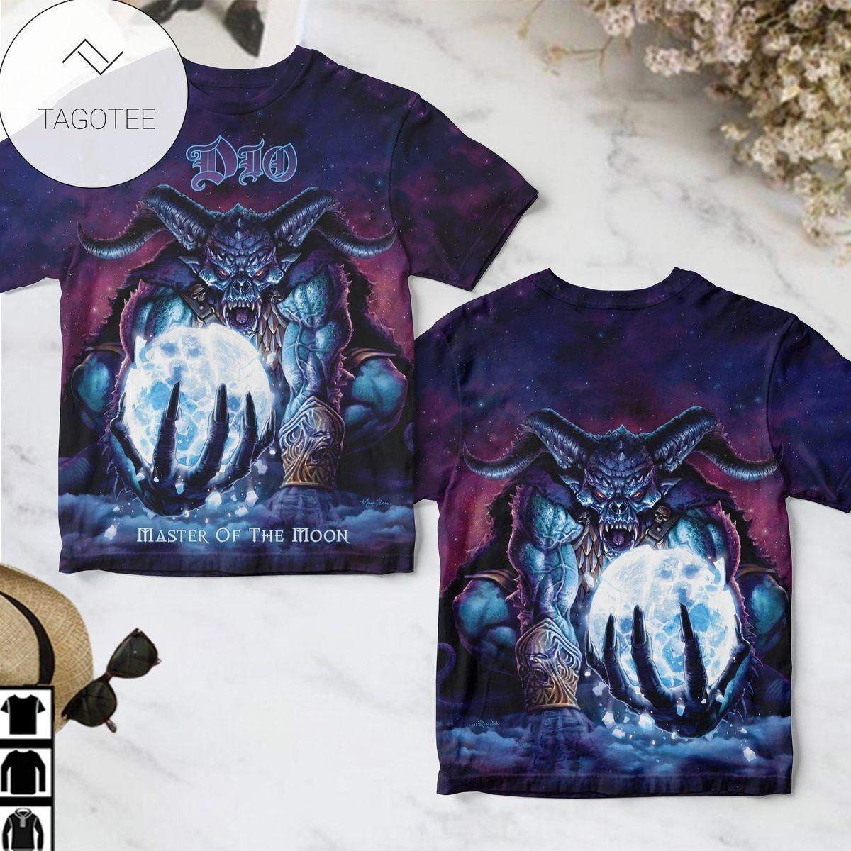 Dio Master Of The Moon Album Cover 3D Shirt UB17 XXXL