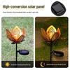 Decorative Iron Art Solar Garden Light