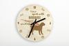Boerboel, South African Mastiff - clock with dog, wooden clock with engraving, personalised clock by Art-Dog