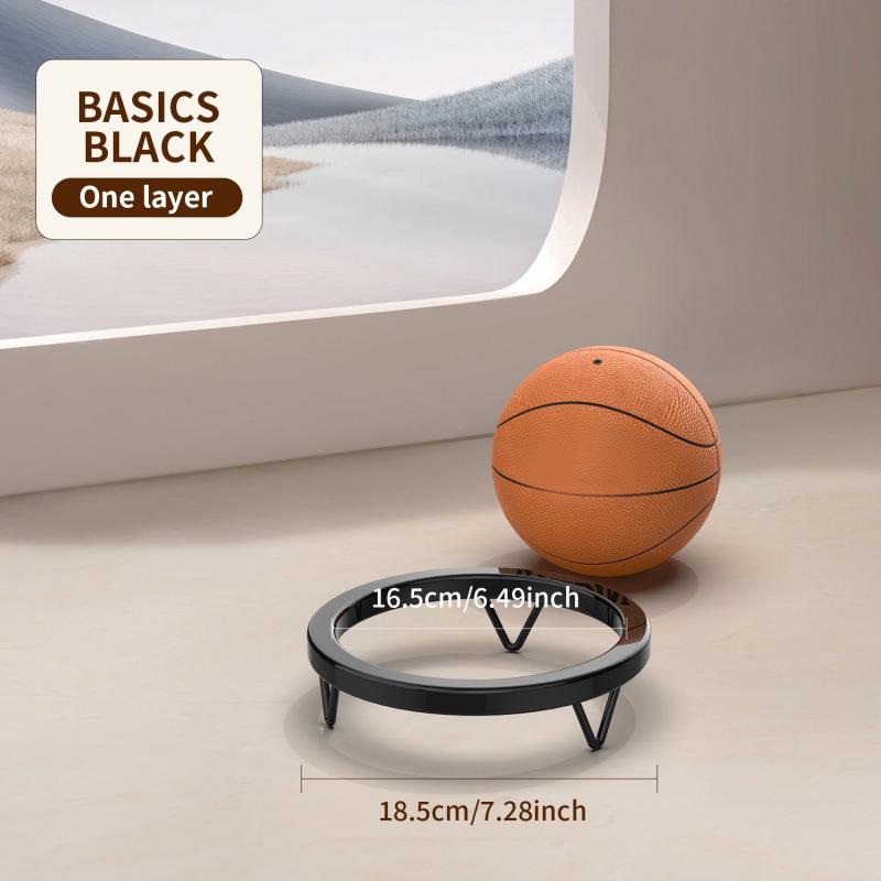 Multi-Function Ball Rack: Basketball, Football & Volleyball Storage for Kids' Rooms
