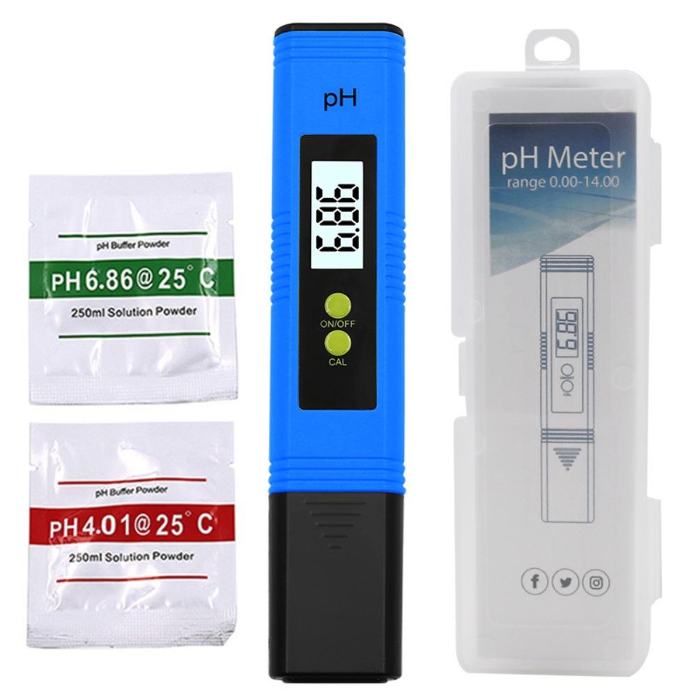 Digital PH Meter Acidity Tester Accuracy 0.01 PH Tester Aquarium Pool Water Quality Measure Automatic Calibration