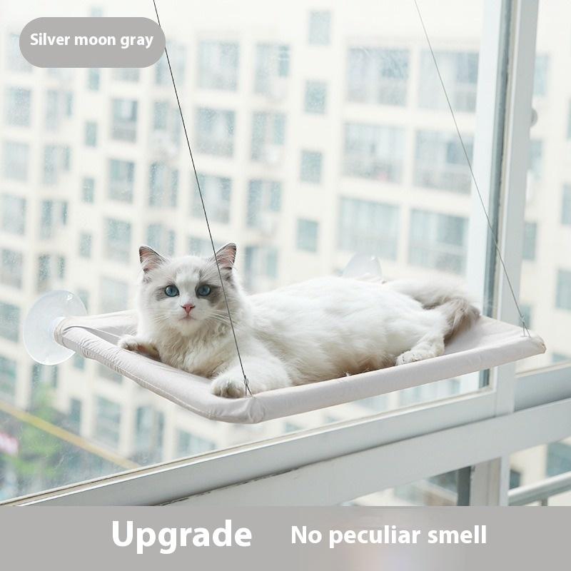 Pet Cat Hammock Hanging Cat Bed Bearing Comfortable Cat Sunny Window Feline Naptime Seat Mount Kitten Climbing Frame Pet Product