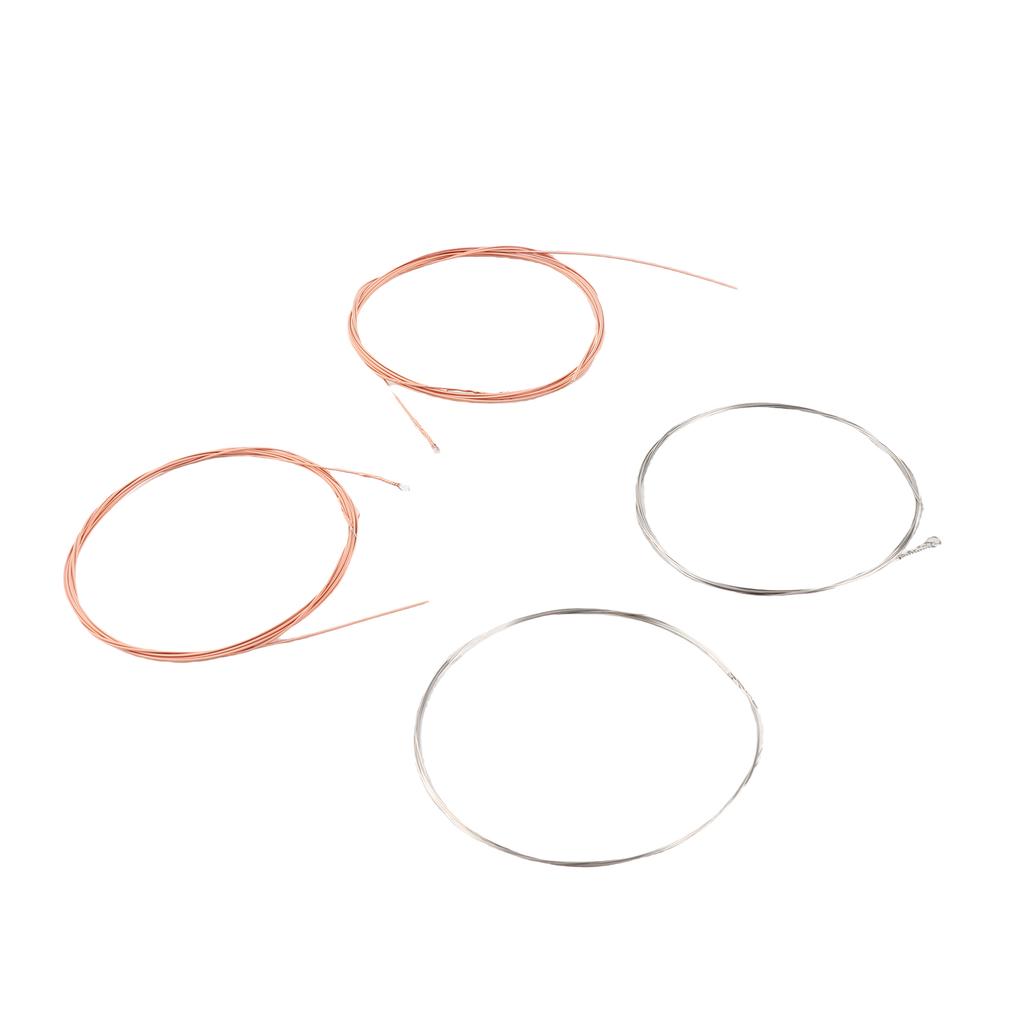 IRIN M101 Full Set Mandolin Strings Bronze Wound Stainless Steel Silver & Gloden Color (.010 .034)