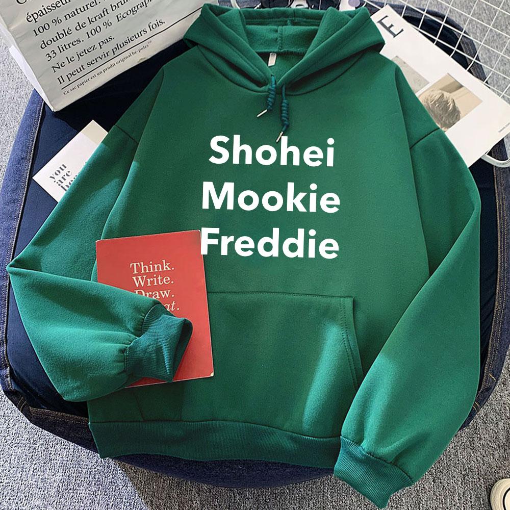 

Шохей Муки Фредди Фриман Бейсболист Толстовки Мужские Свитшоты Ropa Mujer Толстовки с капюшоном Пуловеры Девушка 3XL