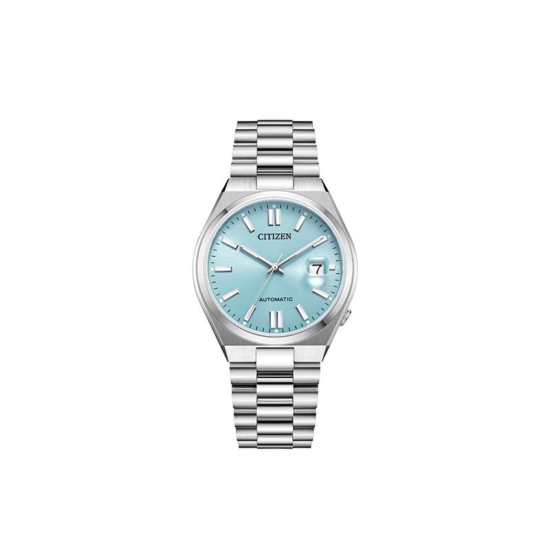 CITIZEN ME Mechanical Movement Stainless Steel Strap Watch Unisex Blue Dial NJ0151-88M Blue Dial