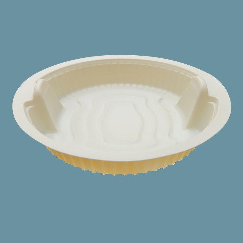 Biodegradable Corn Starch Disposable Round Lunch Box