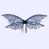 Butterfly Wing Costume for Girl Cosplay Party, Halloween, Christmas, Birthday, Halloween Cosplay Fairies Wing Costume