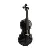 Acoustic Violin 4 4 Kids Adults Beginners Starter Kit with Box Rosin Shoulder Rest Mixer String Bow Fingerboard Sticker
