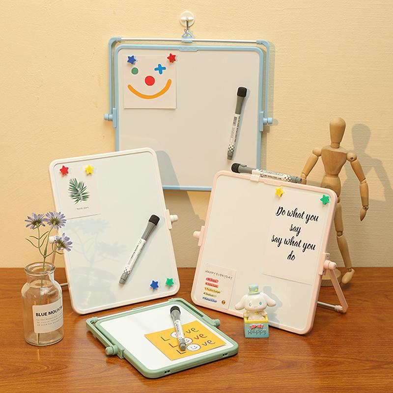 Colorful Magnetic Multi-Size Children'S Drawing Board Student Writing Board Home Hanging Bracket Desktop Whiteboard