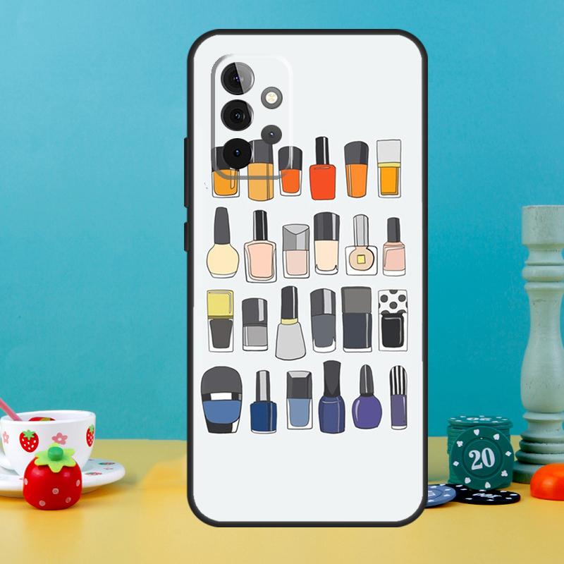 Nagellackflaschen Kollektionskoffer Für Samsung Galaxy A05 A36 A56 A26 A16 A53 A33 A13 A12 A32 A52 A55 A35 A15 A54 A34 A14