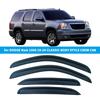 Dodge Ram 1500 '19-'24 Classic Crew Cab Rain Shields