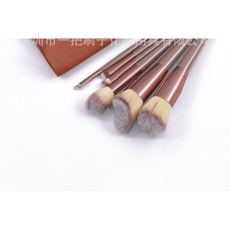 Stroke of Beauty - Set of 7: Makeup Brush with Bag