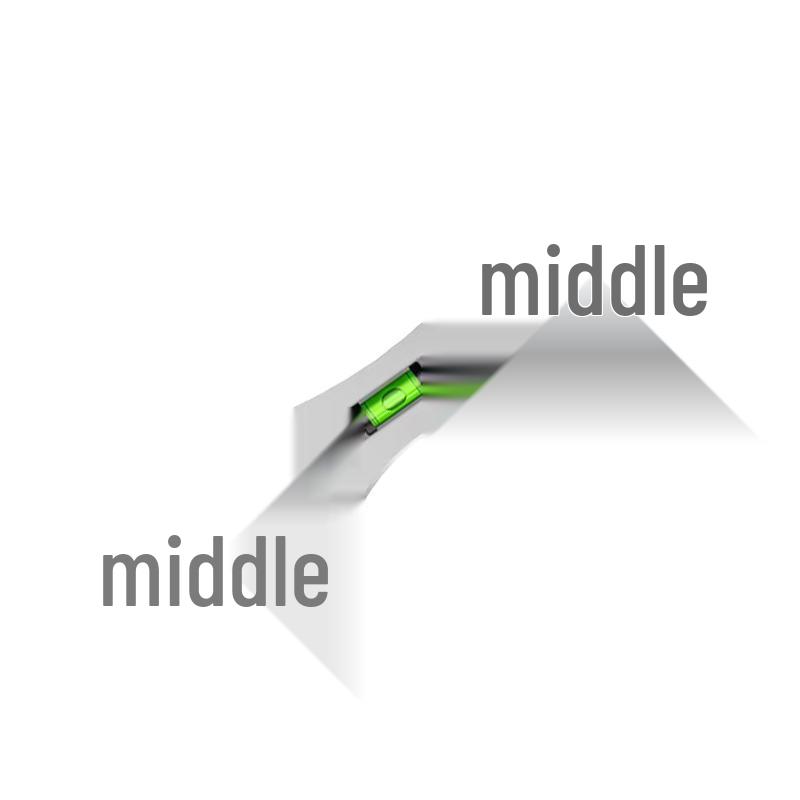 Hexagonal Bent Foot Shower Wrench & Level Kit