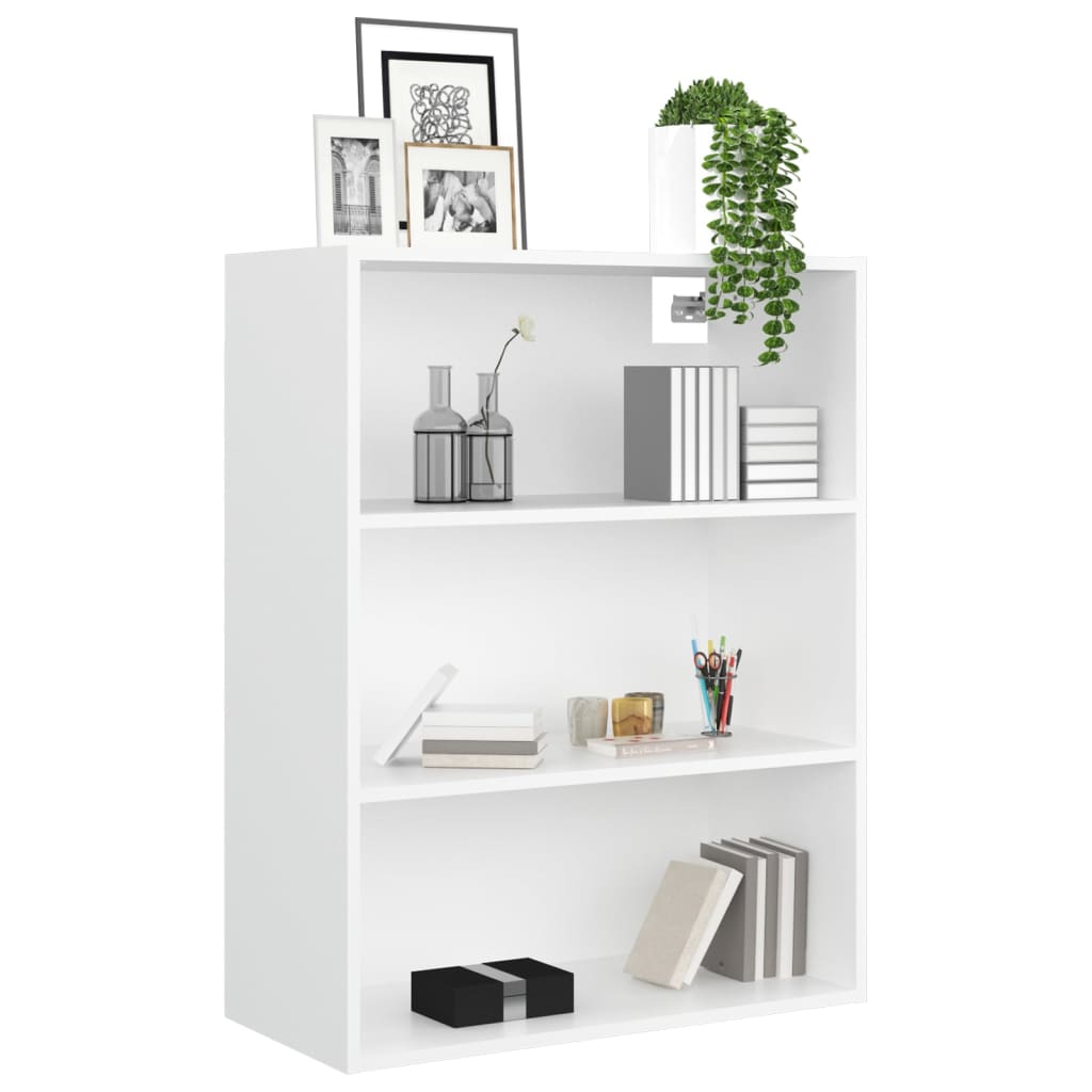 Wall Mounted Cabinet White 69.5 X 32.5 X 90 Cm