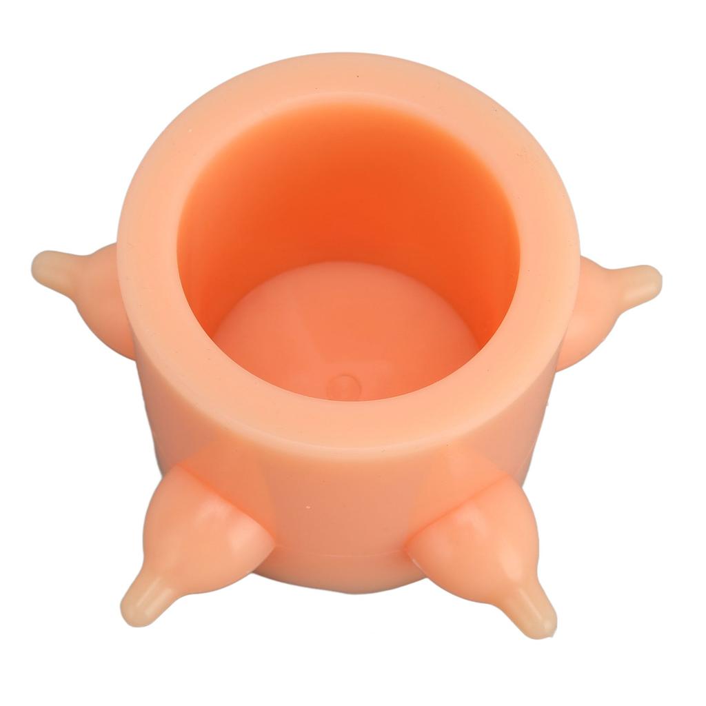 Pet Milk Feeder Food Grade Silicone Simulation Multi Nipple Small Pet Nursing Bowl for Kitten Puppy