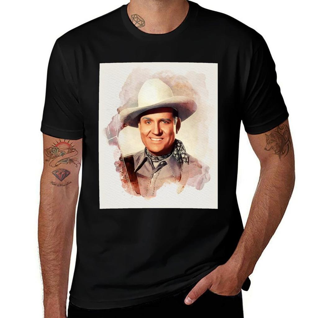 Gene Autry Music Legend Tshirt Sweat Resistant Workout Tee Shirt
