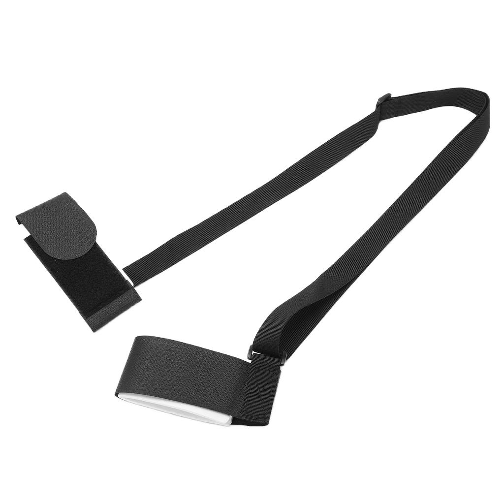 Lyžařské popruhy s odpružením, nastavitelná délka, odolný dvojitý plátový popruh pro nošení