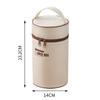 Portable Insulated Lunch Box Storage Bag Waterproof Bento Bags Large Capacity Dustproof Food Thermal Bag For Students