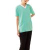 Nursery Scrub Top, Cotton Blend, Side Pockets, Unisex, Size Small, Mint, 9111111A