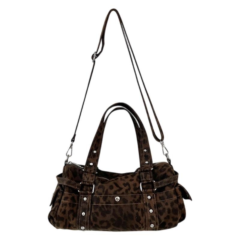 Женская кожаная сумка-тоут, Сумки с верхней ручкой, Сумка-портфель, Сумки через плечо, Модные кожаные сумки кросс-боди, Сумка-мессенджер кофейный