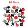 Kit de Clips para Coche Ford Lincoln: Cubierta del Motor, Cubierta del Chasis, Tornillo Perno Tuerca Clips T30.