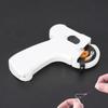 White Fishing Hook Tier ABS Electric Hook Setter Portable Electric Hook Tier  Outdoor Tool