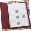 Numismatic Album Coin Memorial Book Mini Album Commemorative Coin Storage Album Book Coin Holders Collector Gifts