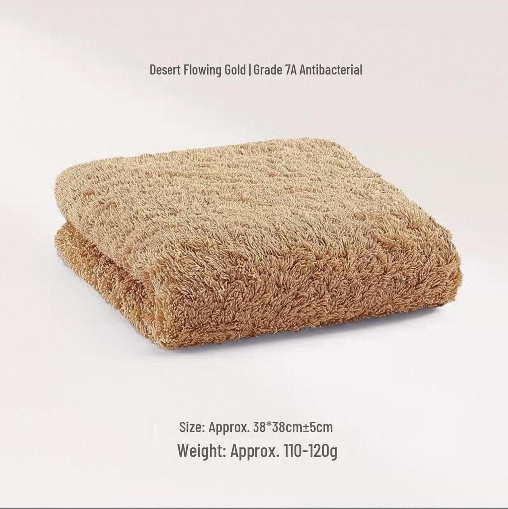 Antibacterial Pure Cotton Face & Hand Towel for Children and Adults - Small Square, Nile River Design