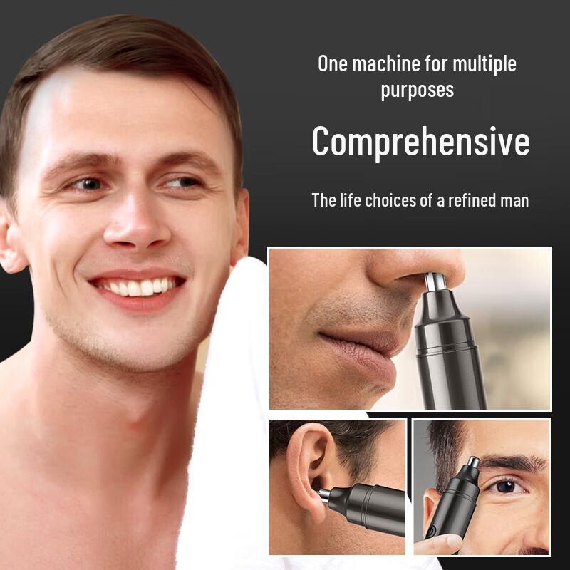 MKS Portable Rechargeable Electric Nose Hair Trimmer