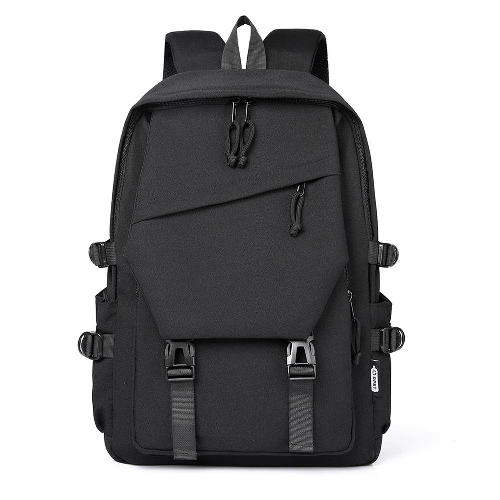 

Eco-friendly fabric schoolbag European student bag New computer backpack Leisure travel bag Backpack
