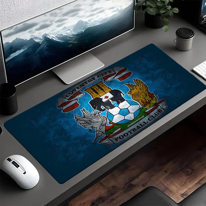 Coventry City Crest Design Mouse pad Mouse pad, Gaming Mouse Pad, keyboard pad, Desk Decor for computer notebook Fan Gift Birthday Gift