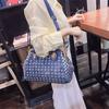 2025 New Fashionable Underarm Bag Versatile Single Shoulder Crossbody Bag Diamond Inlaid Denim Bag Large Capacity Handbag for Women